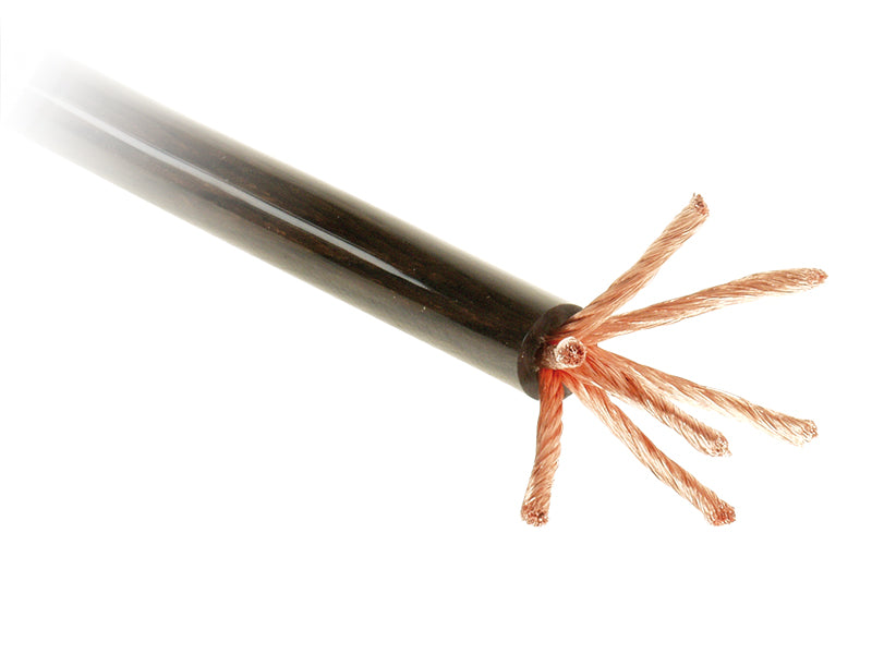 ACV, 20mm2 Sort "rubber Touch" 50m
