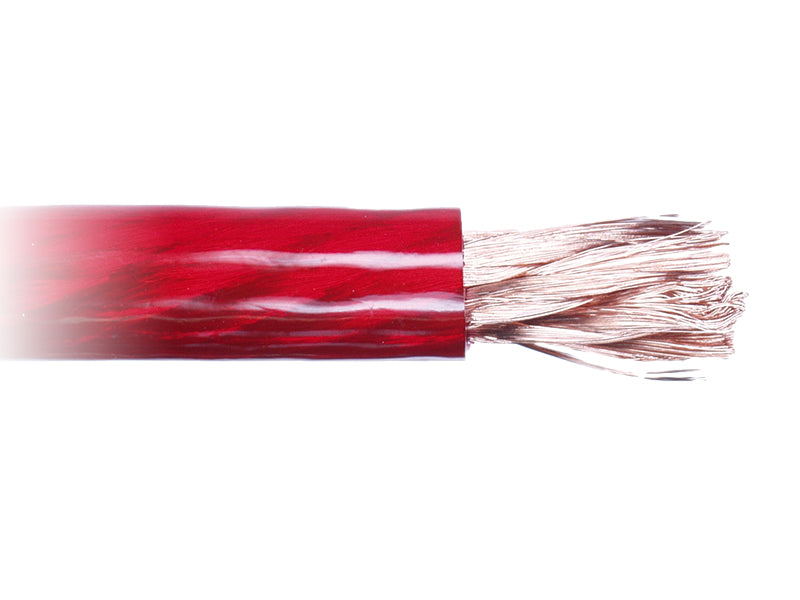 ACV, 50mm2 Rød "rubber Touch" 15m
