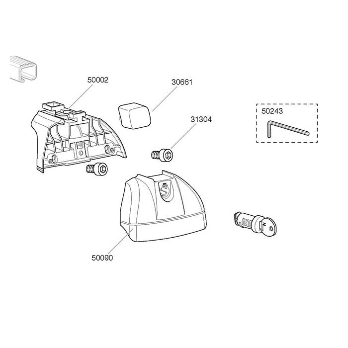 Thule, Umbraco Nøgle 7313020023007