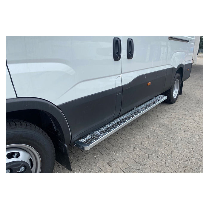 Dansk Anhængertræk, Universal Sidetrin Lang - Skydedør Og Dør - Venstre