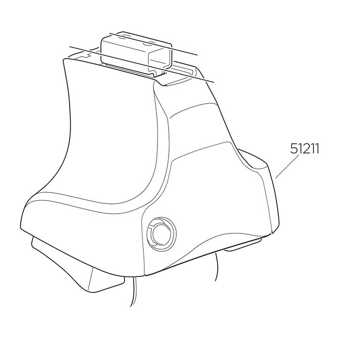 Thule, Løs Fod 754 - 1 Stk