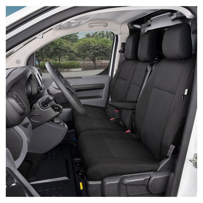 Kegel, Sædeovertræk 1+2 Expert,proace,jumpy 2016- m/bord I Ryg