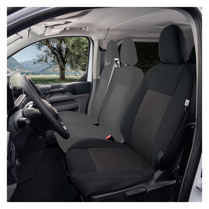 Kegel, Sædeovertræk Førerside u/armlæn - Transit Custom, 2024-