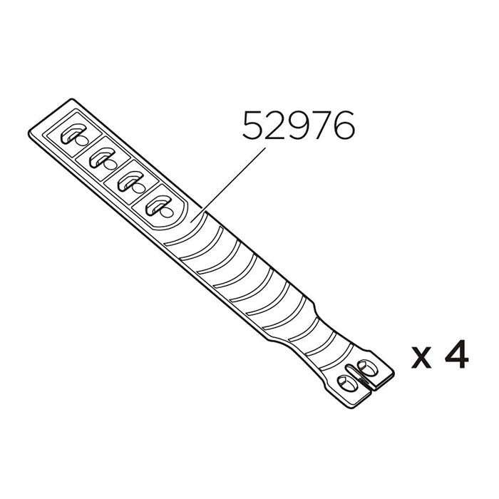 Thule, Reservedelssæt 52976 til WingBar Edge - 4 stk