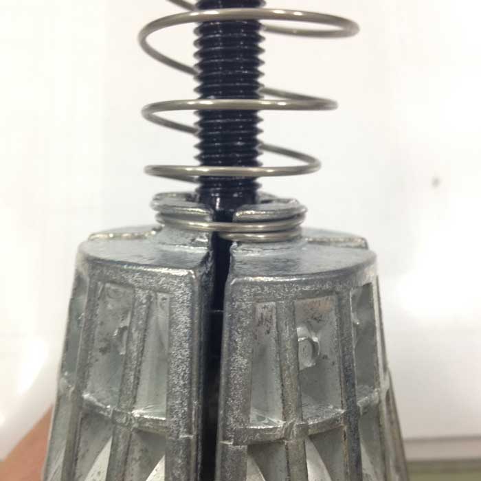 Buzzrack, Konisk Fjeder