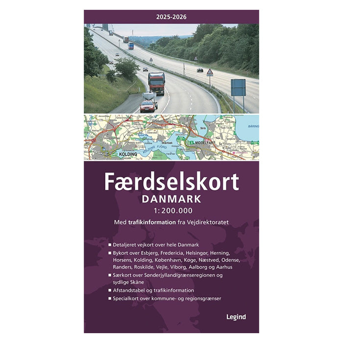 Adac, Danmarks — Passer til Kortbog 2025-2026