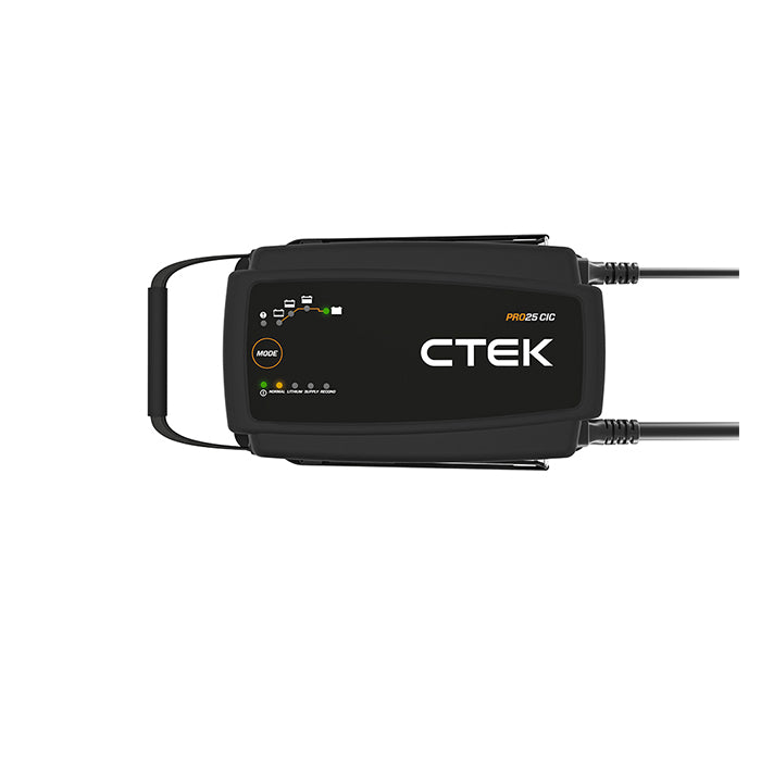 CTEK, Pro25 Batterioplader med Integreret Strømforsyning