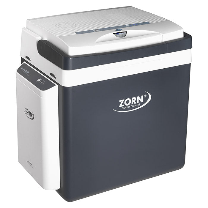 Zorn, ZORN 25L Elektrisk Køleboks 12/230V med Batteri 7,8 Ah