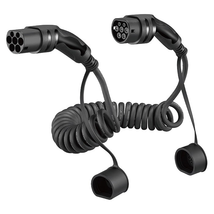 Avant, Spiralladekabel Type-2 32A 3-faset 5 Meter