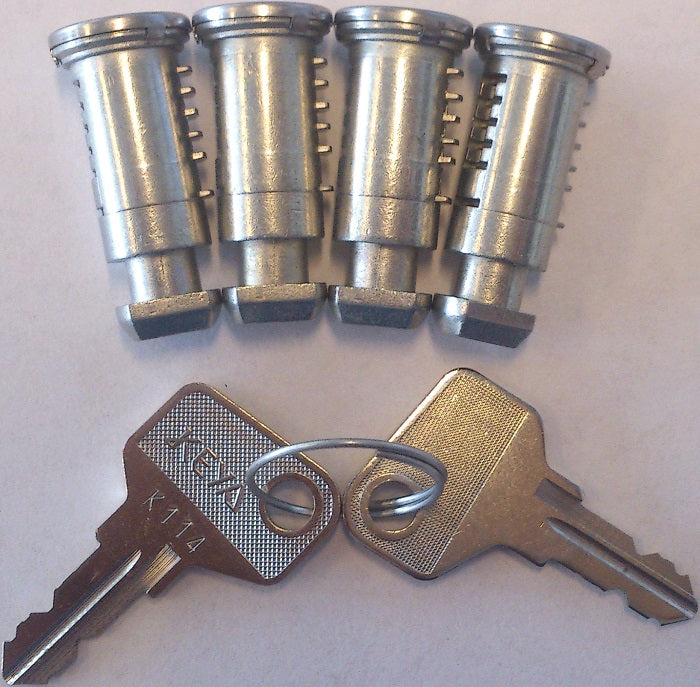 Cruz, Låse TIL Fodsæt 4 STK