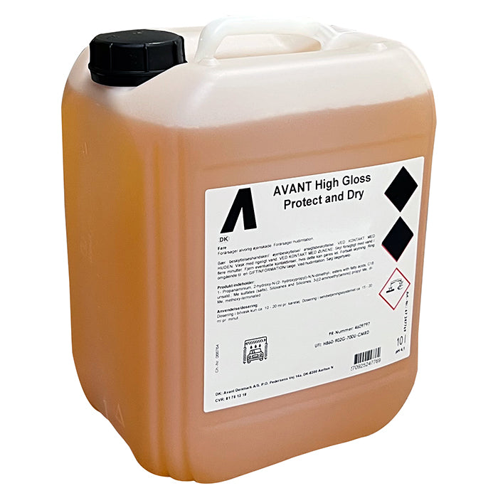 Avant, High Gloss Protect And Dry 10L