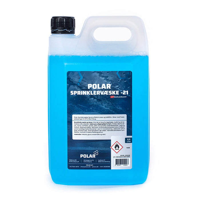 Polar, Sprinklervæske -21 Grader 2,5L
