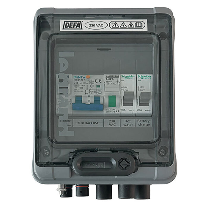 DEFA El-central 230VAC Plugin 2in/3out - Legrand