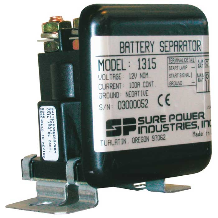 Defa, 12V 100A Ignition-Controlled Battery Separator