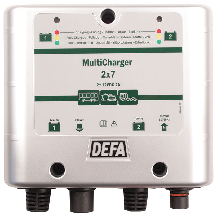 Defa, 12V MultiCharger med Galvanisk Isolation