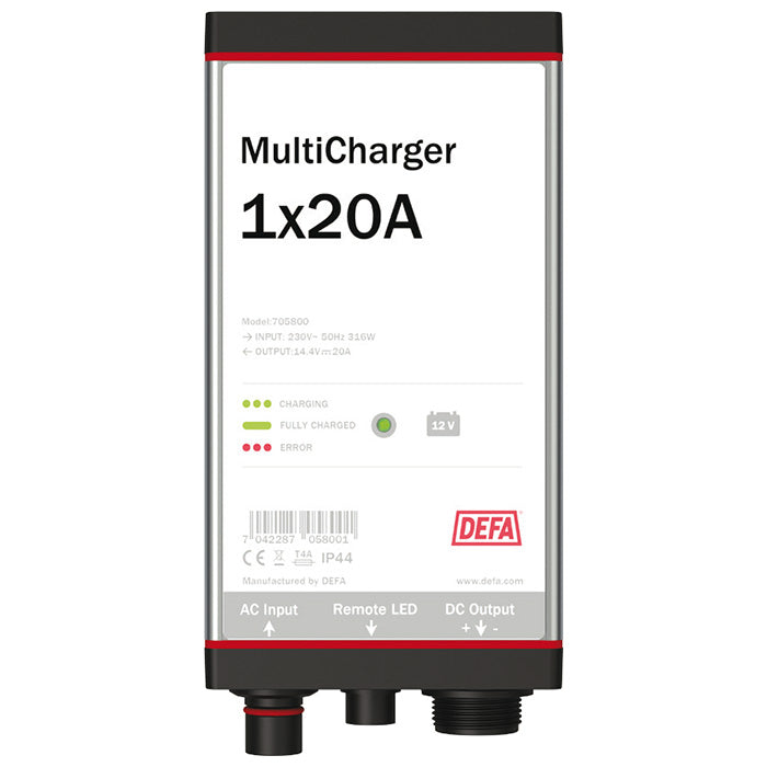 Defa, PowerCharge 12V 20A Bilbatterioplader