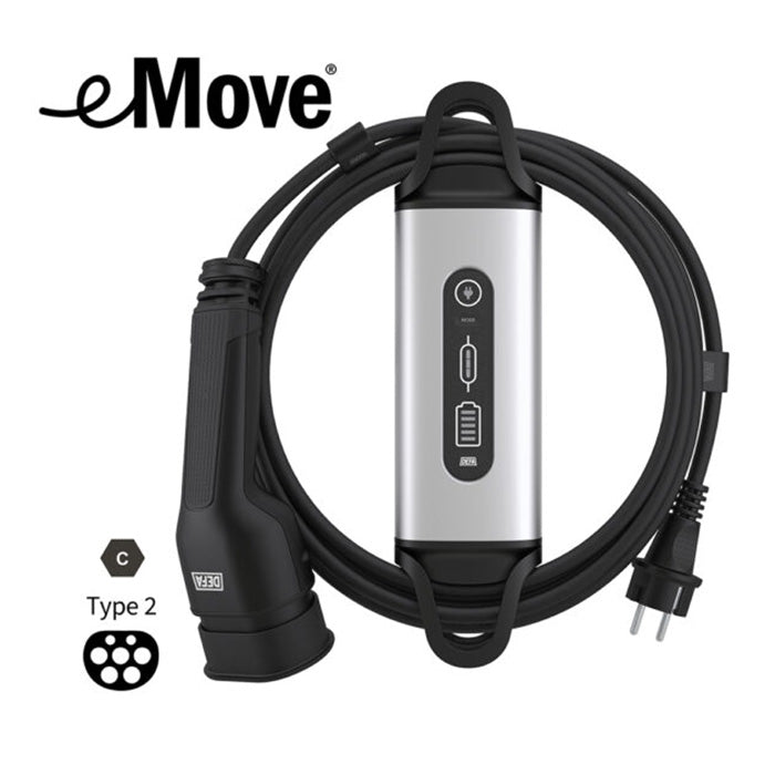 Defa, eMove Portable 230V Charger with 6m Cable