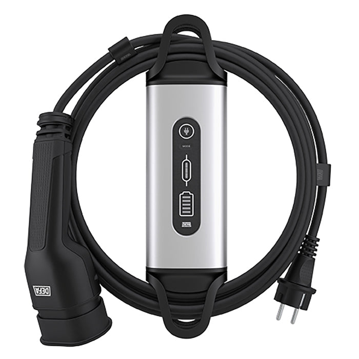 DEFA, EV Oplader Emove 6A Transportabel Lader Til 230V, 6m Kabel