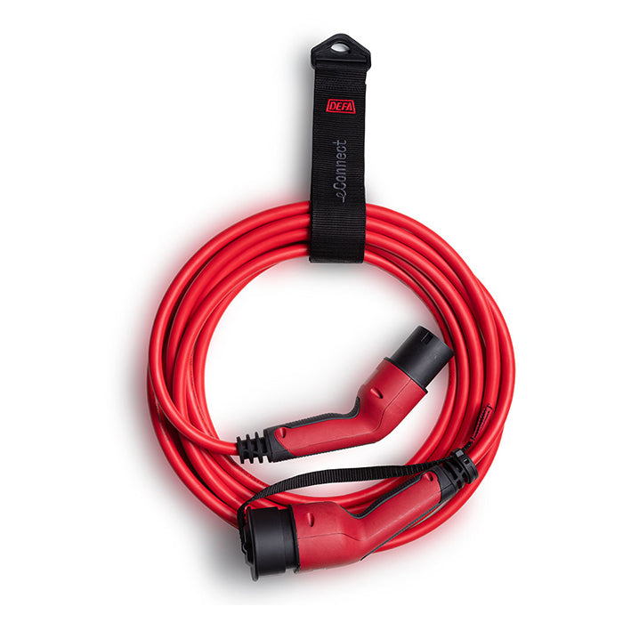 DEFA, Econnect Ladekabel MODE3 – T2, 5m, 3-faset 20A