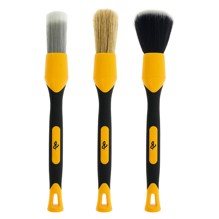 Billionair, Premium Detailing Brush Set, 3 Pieces