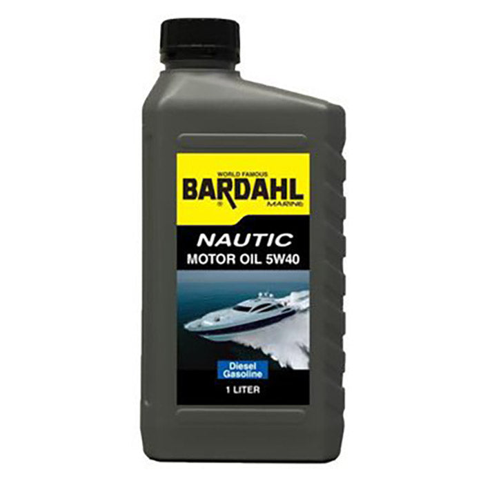 Bardahl, Nautic Fuldsyntetisk 5W40 Marine Motorolie 1L