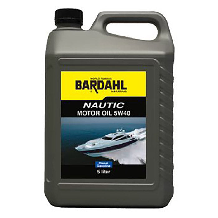 Bardahl, Nautic Fuldsyntetisk 5W40 Motorolie - 5L