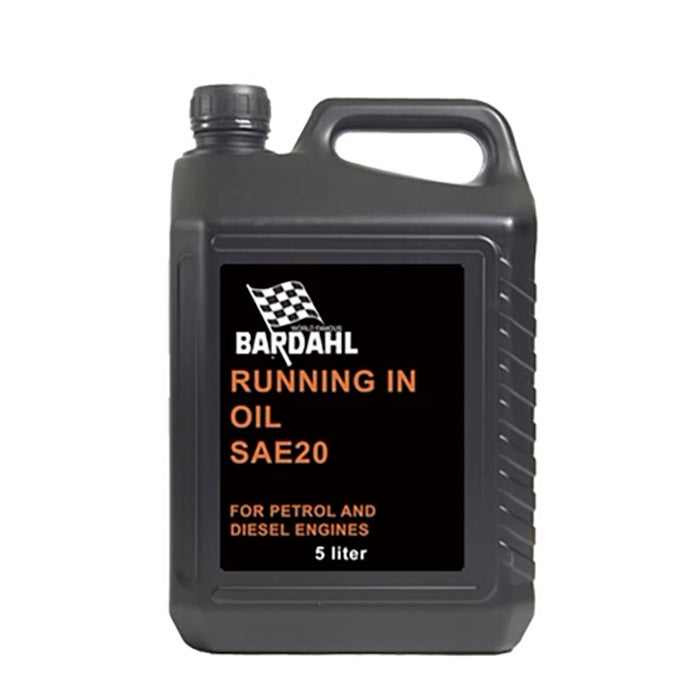 Bardahl, 5 Ltr. Running-In Oil Singlegrade 20 (75 50655-20)