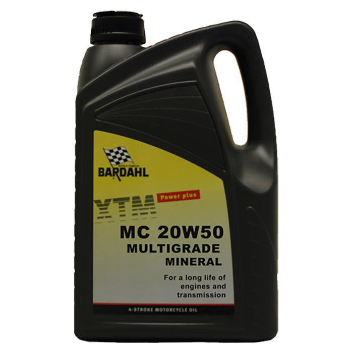 Bardahl, Multigrade 20W50 Motorolie - 5 Liter