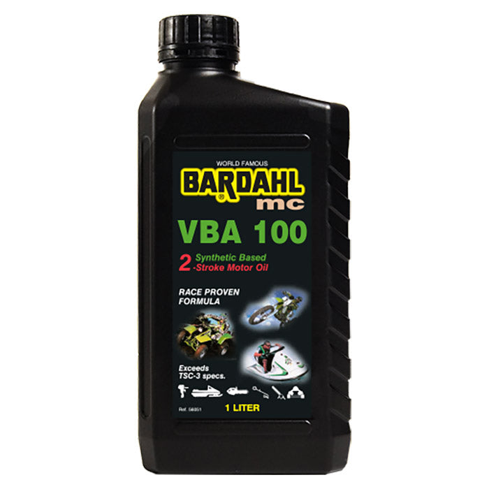 Bardahl, Semi-Synthetic 2-Stroke Motorcycle Oil 1L