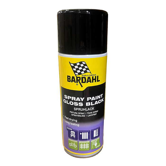 Bardahl, Sort Blank Spray 400 ml.