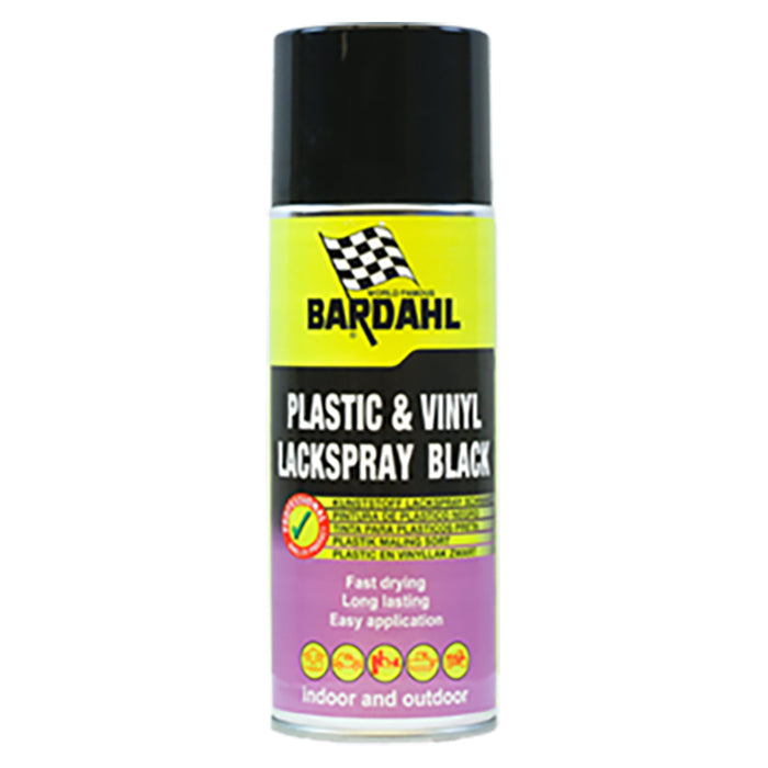 Bardahl, Vinylmaling Sort Spray 400 ml.