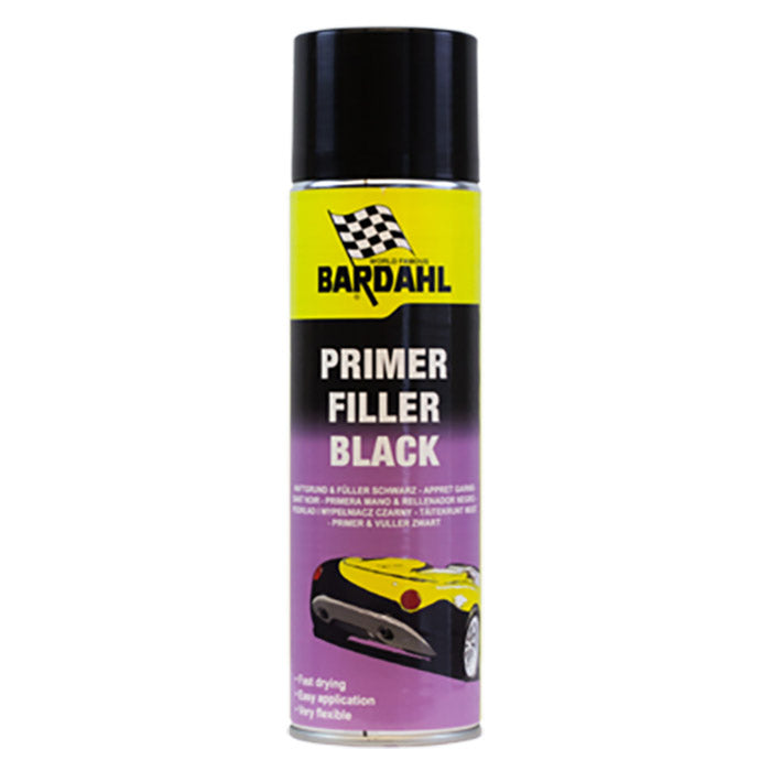 Bardahl, Sort Filler-Primer 500ml - Hurtigtørrende