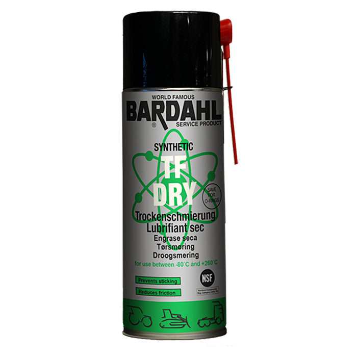 Bardahl, Kædespray Tef Dry Ptfe 400 ml.