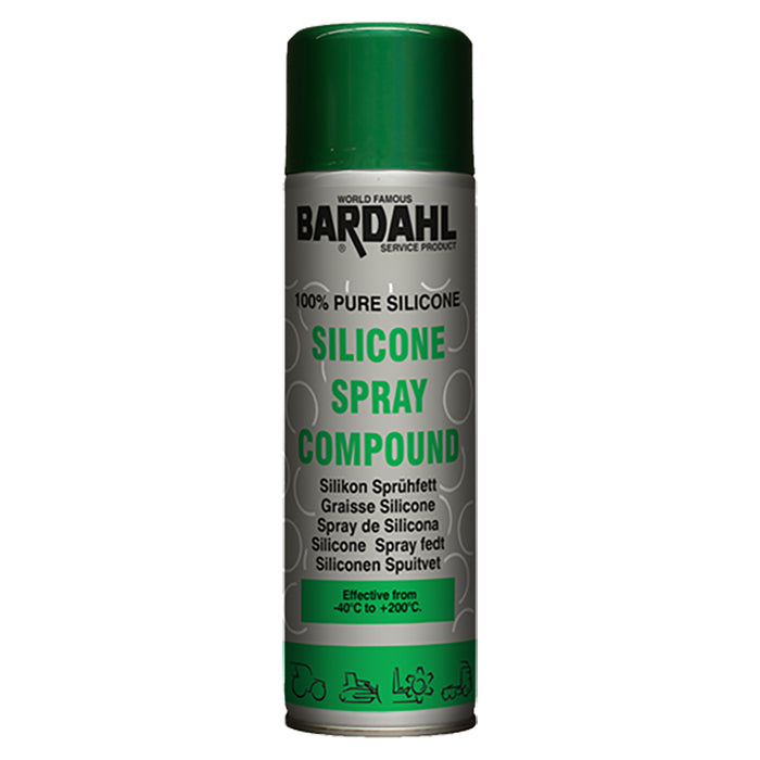 Bardahl, Siliconespray Fedt 500 ml.