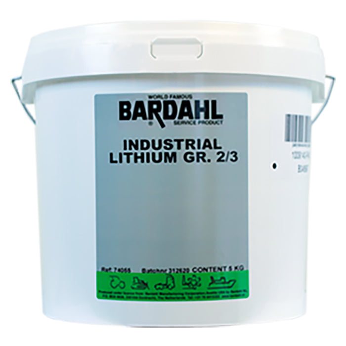 Bardahl, 5 kg. Industri Lithium Fedt 2/3
