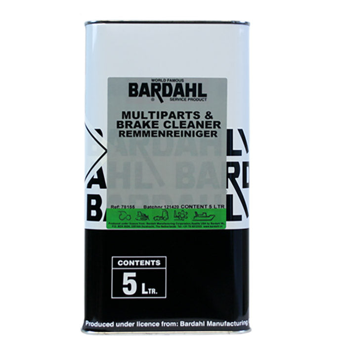 Bardahl, Bremserens Spray - Multi Parts, 5 Liter