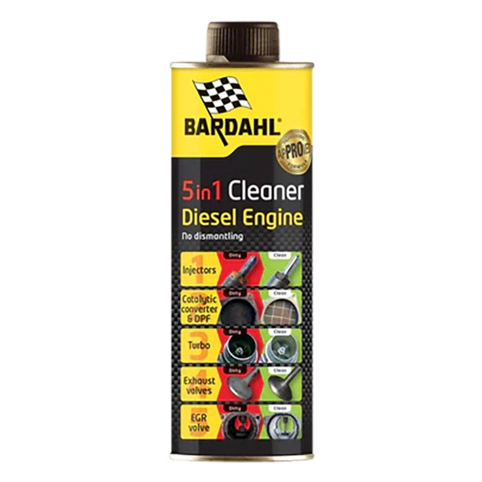 Bardahl, Diesel Rens - 5-i-1 Multifunktionel Cleaner, 500ml