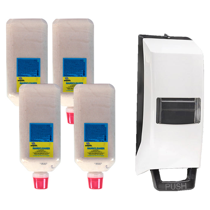 Bardahl, Håndrens 4L - 4 stk. Incl. Dispenser
