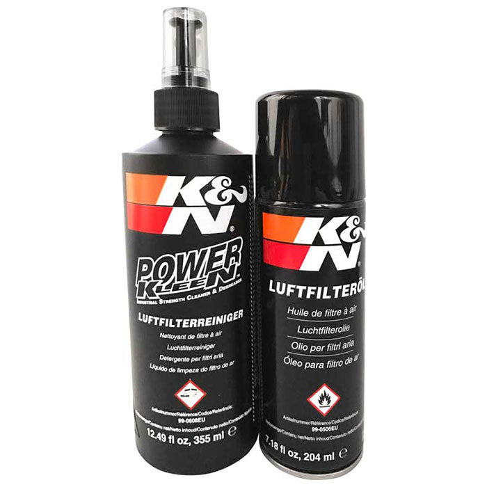 K&N, Filterpleje Kit med Renseolie og Spray