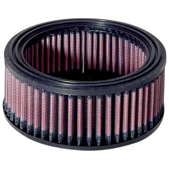 K&N, Performance Luftfilter Rundt Rød Ø135mm E-3506