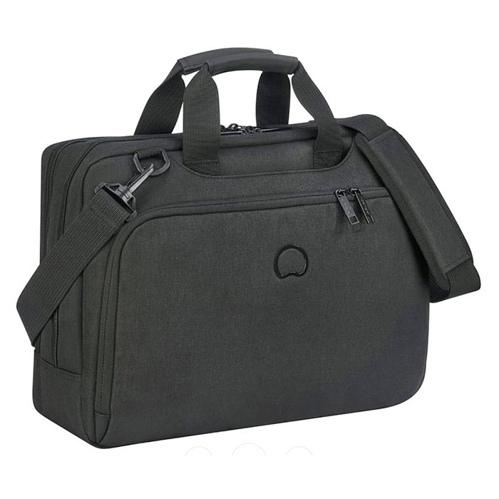 Delsey, Esplanade Sort Laptop Taske 15.6 Tommer