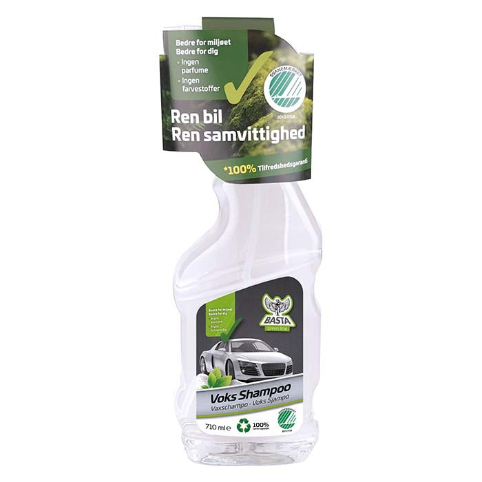 Basta, Svanemærket Voks Shampoo 710ml - Greenline