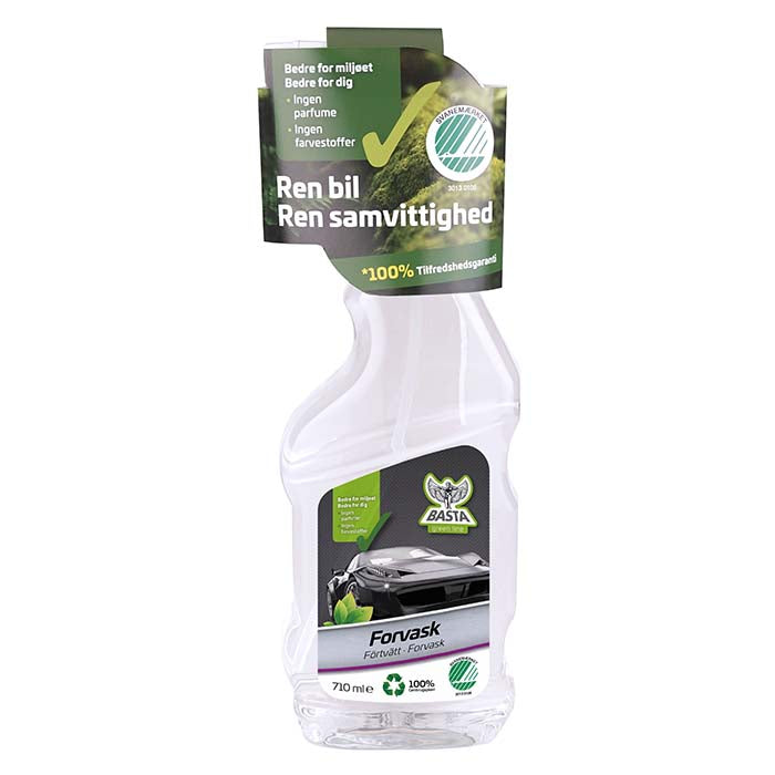 Basta, Eco-Friendly Pre-Wash 710ml - Svanemærket Efficiency