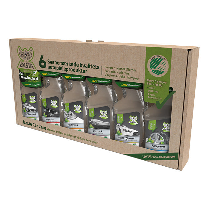 Basta, Eco-Friendly Car Care Gift Set