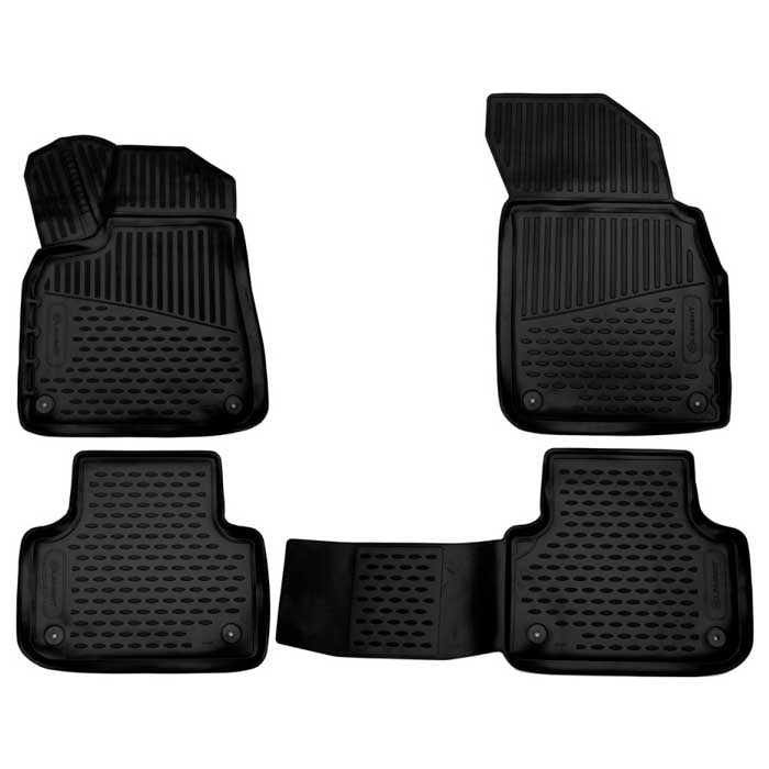 RubberLine, Audi Q8 Custom-Fit Rubber Mats 2018 Model