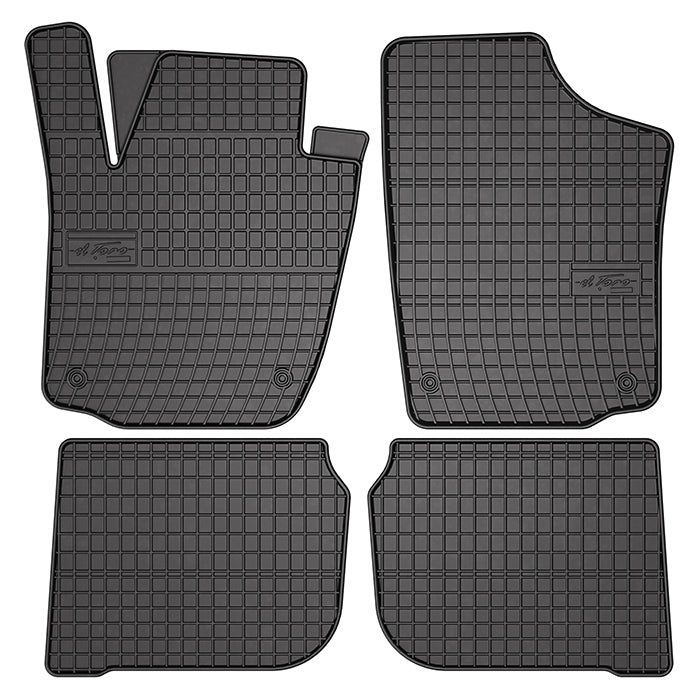 Frogum, Gummimåtter — Passer til Seat toledo iv / Skoda rapid 2012-2019