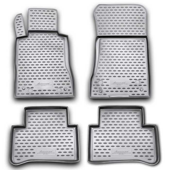 Rubberline, Gummimåtter — Passer til Mercedes Cls - W219 2004-2011