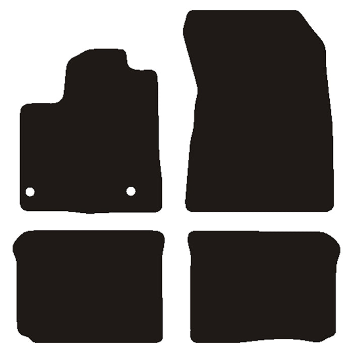 Avant, Måtter — Passer til Mitsubishi Outlander IV Phev 2025-