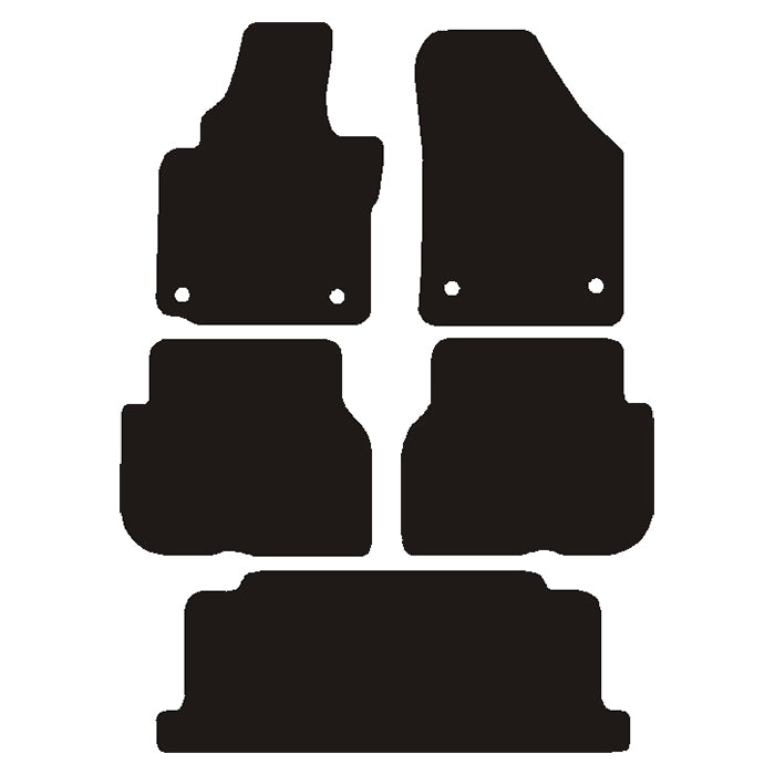Avant, Bilmåtter til VW Touran 7P (2007-2014)