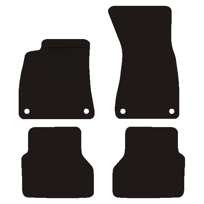 Avant, Bilmåtter Velour — Passer til Audi A6 Avant / Limousine (C9) 2025-